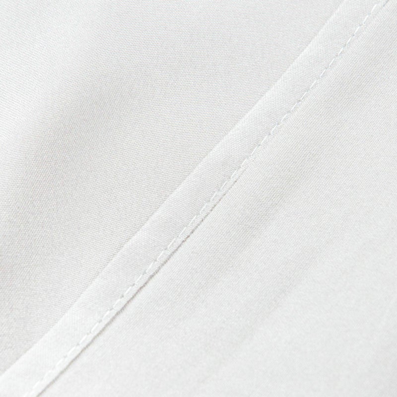 BEDSUM Microfiber 2 Pack Toddler Fitted Crib Sheets, Super Soft and Cozy Baby Sheets for Standard Crib and Toddler Mattresses, 28x52 Inches, White - Image 2